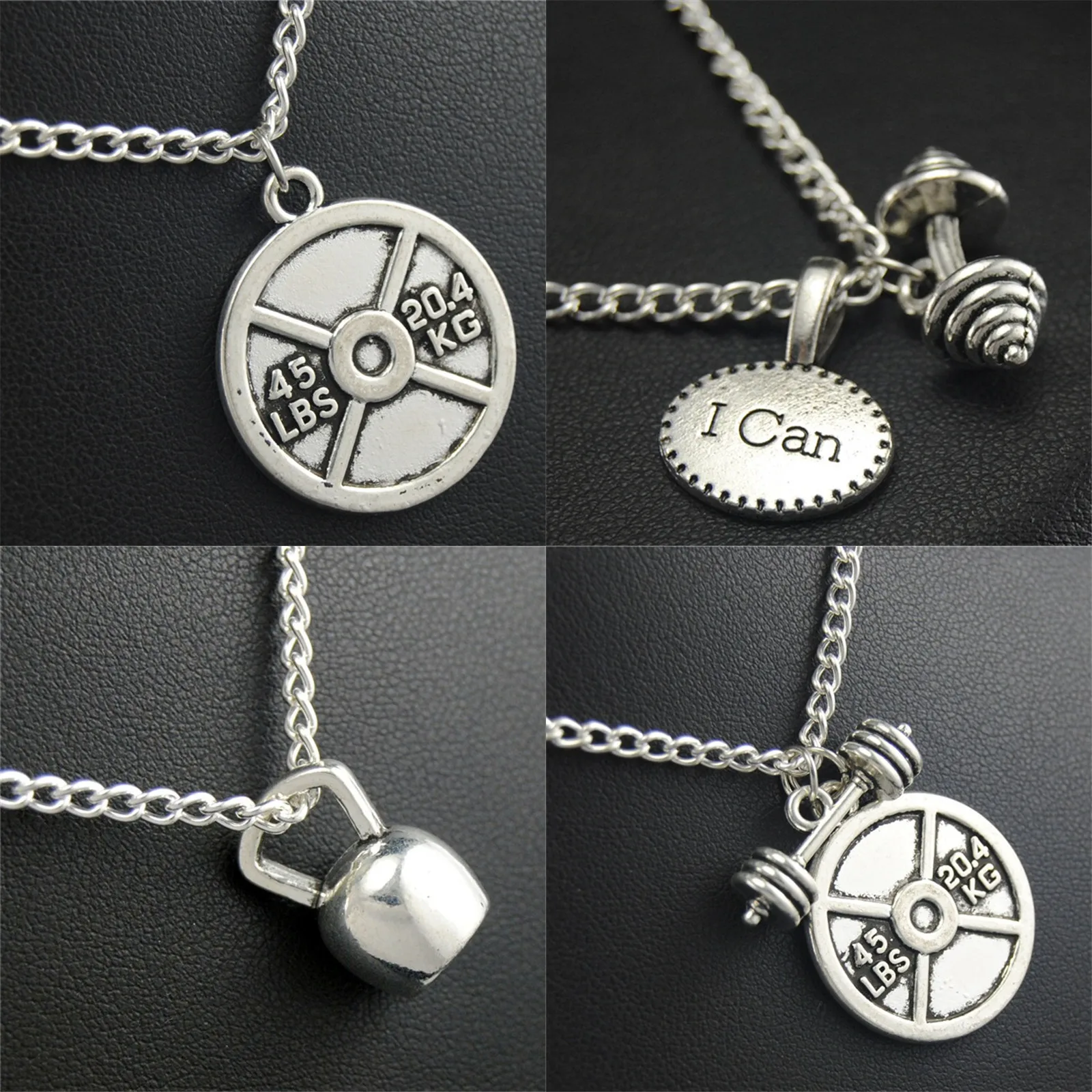 1pc I Can With Barbell Bodybuilding Charms Pendant Necklace Gym Weightlifting Diy Handmade Jewelry For Men
1pc I Can With Barbell Bodybuilding Charms Pendant Necklace Gym Weightlifting Diy Handmade Jewelry For Men