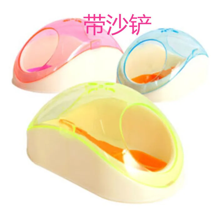 Wholesale pet hamster supplies hamster bath sand room hamster toilet hamster bathroom with sand shovel 013
Wholesale pet hamster supplies hamster bath sand room hamster toilet hamster bathroom with sand shovel 013