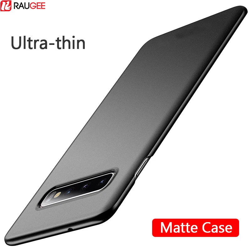 Raugee Matte Case For Samsung Galaxy S10e Luxury Silicon Slim Soft Armor Cover On S10+ Plus S10 E |