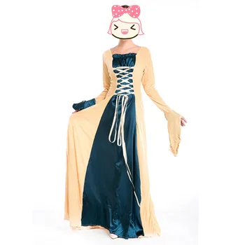 Princess Dress adult High quality Lady Hofadel Renaissance Medieval Game of Thrones Costume Cosplay Dress Gown free shipping
Princess Dress adult High quality Lady Hofadel Renaissance Medieval Game of Thrones Costume Cosplay Dress Gown free shipping