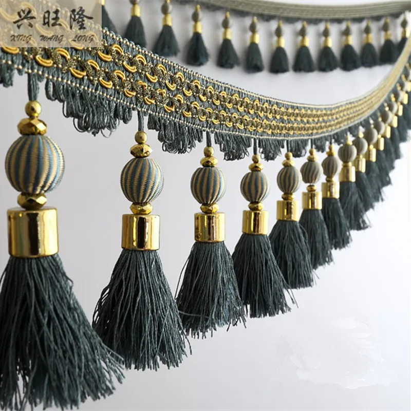 XWL New 6M/Lot Curtain Accessories Metal Decor Balls Beads Lace Tassel Fringes Trim Ribbon DIY Drapery Sewing Home Textile Decor
XWL New 6M/Lot Curtain Accessories Metal Decor Balls Beads Lace Tassel Fringes Trim Ribbon DIY Drapery Sewing Home Textile Decor