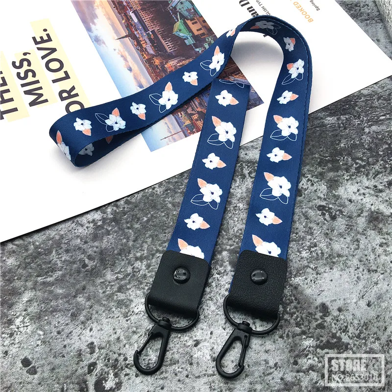 Flower pattern Lanyard Wrist Neck Strap Love leaves phone rope for keys ID Card Phone Straps for iPhone Redmi Hang Rope
Flower pattern Lanyard Wrist Neck Strap Love leaves phone rope for keys ID Card Phone Straps for iPhone Redmi Hang Rope