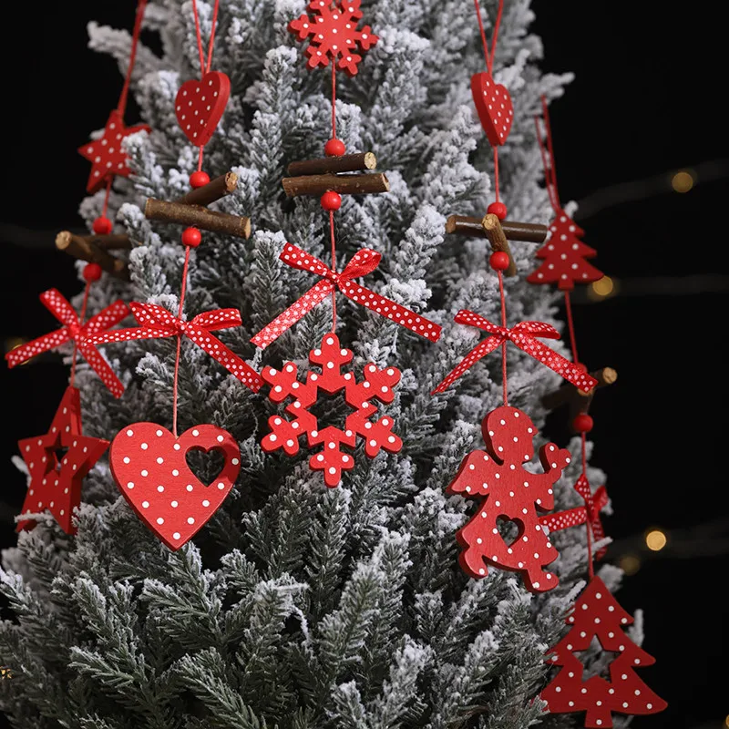 Christmas Decorations for Home Tree Long String Snowflake Angel Pendant Ornaments Carving Wooden Noel New Year Gifts Navidad
Christmas Decorations for Home Tree Long String Snowflake Angel Pendant Ornaments Carving Wooden Noel New Year Gifts Navidad