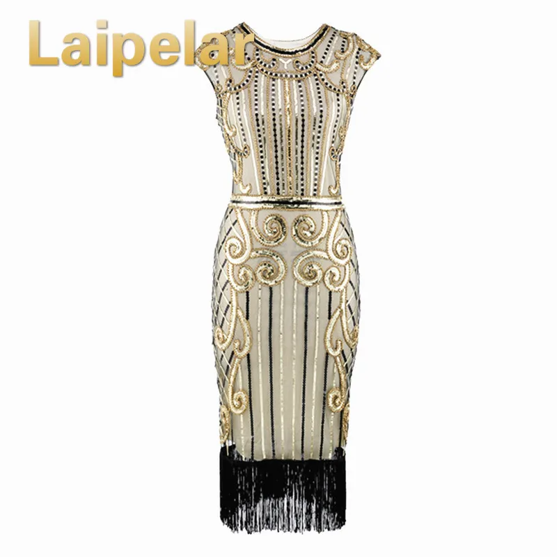 Laipelar Women Sequin Party Dress Beaded Tassels Hem Bodycon Dress Sleeveless Silver Thread Embroidery Fringe Formal Dreeses
Laipelar Women Sequin Party Dress Beaded Tassels Hem Bodycon Dress Sleeveless Silver Thread Embroidery Fringe Formal Dreeses