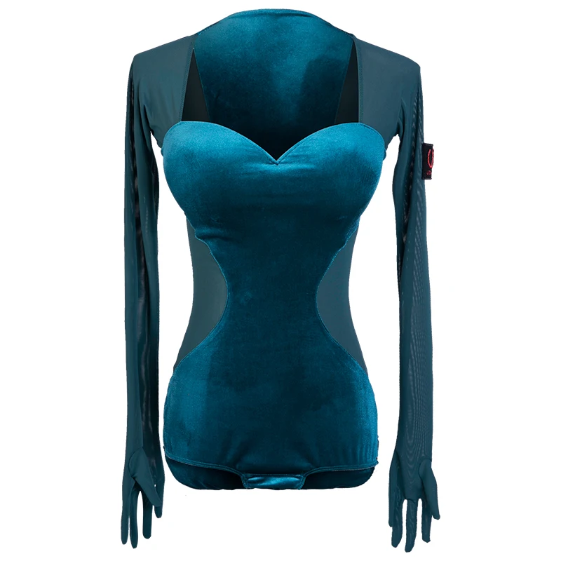 2019 New Latin Dance Tops Leotard Female Adult New Practice Shirt With Chest Pad Sexy Bodysuit Women'S Ballroom Dancewear DL3553
2019 New Latin Dance Tops Leotard Female Adult New Practice Shirt With Chest Pad Sexy Bodysuit Women'S Ballroom Dancewear DL3553