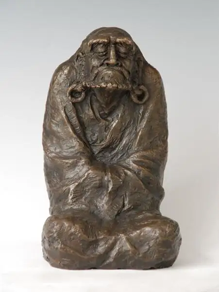 ATLIE BRONZES Sculpture Tamo Monk Bodhidharma figurine office Decor Bronze Indian monk statue
ATLIE BRONZES Sculpture Tamo Monk Bodhidharma figurine office Decor Bronze Indian monk statue