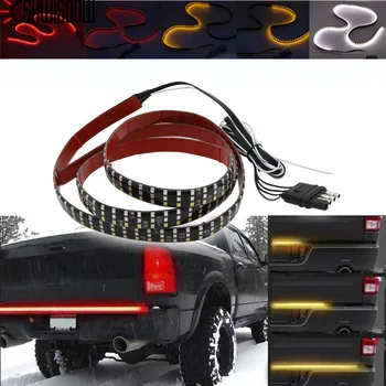 12V Flexible LED Strip DRL Running Light 60cm Car Truck Tailgate Turn Signal LED Light Bar Waterproof Reverse Brake Light
12V Flexible LED Strip DRL Running Light 60cm Car Truck Tailgate Turn Signal LED Light Bar Waterproof Reverse Brake Light