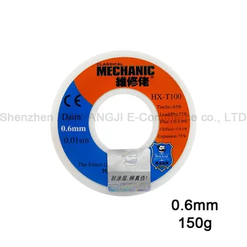 1PCS MECHANIC Low Temperature Lead-Free Environmental Protection Rosin Core Solder Wire 0.6mm Welding Repair Tin Line
1PCS MECHANIC Low Temperature Lead-Free Environmental Protection Rosin Core Solder Wire 0.6mm Welding Repair Tin Line