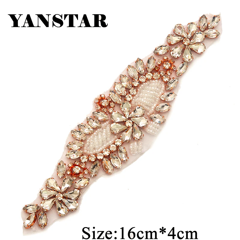 YANSTAR (2pcs) Crystal Silver Rhinestone Appliques For Wedding Dresses Iron On Wedding Bridal Sashes DIY Bridal Belt YS873
YANSTAR (2pcs) Crystal Silver Rhinestone Appliques For Wedding Dresses Iron On Wedding Bridal Sashes DIY Bridal Belt YS873