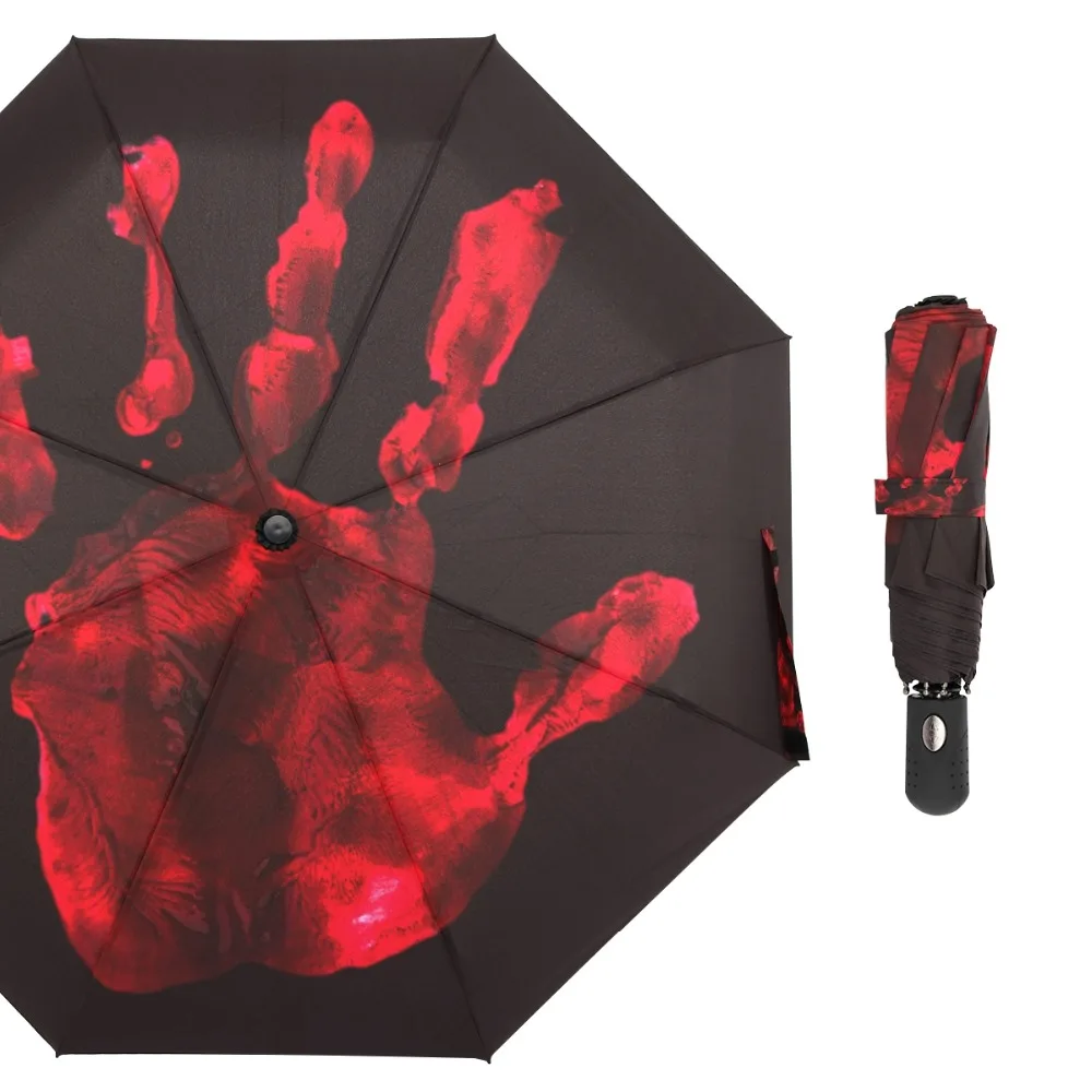 SUSINO Windproof Travel Umbrella Compact Lightweight Auto Open Close Cool Blood palm Black White Adults Men Umbrellas GS009
SUSINO Windproof Travel Umbrella Compact Lightweight Auto Open Close Cool Blood palm Black White Adults Men Umbrellas GS009