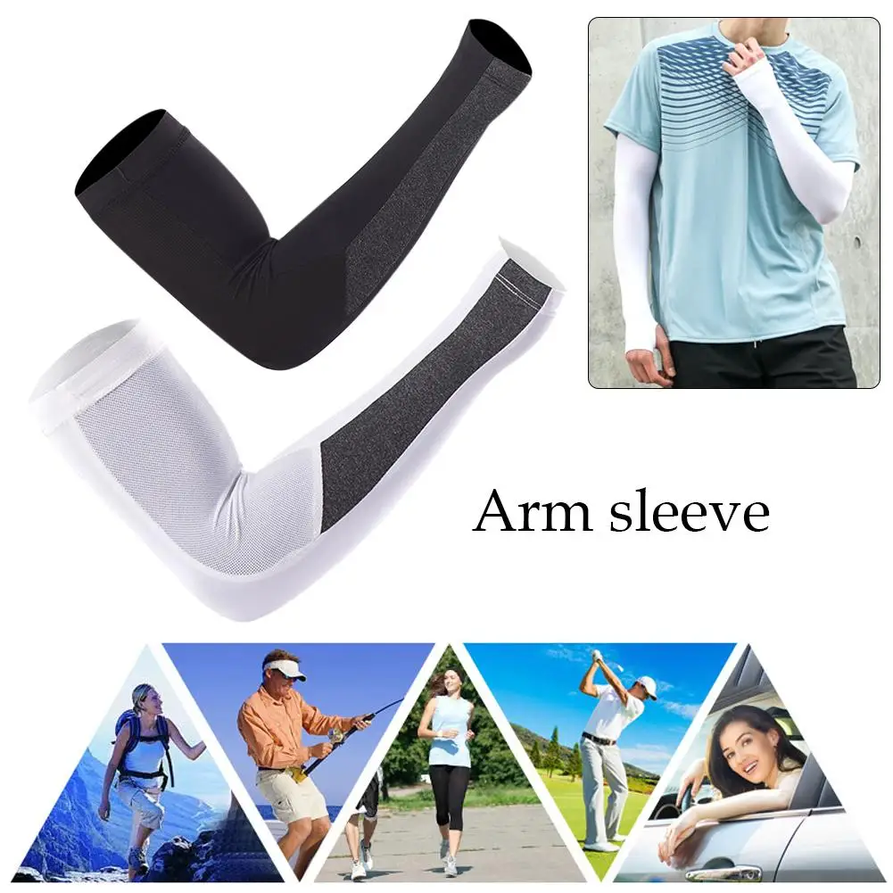 2 Pcs Arm Sleeves Ice Silk Safety Sleeve Sun UV Protection Sleeves Long Arm Cover Cooling Warmer For Running Golf Cycling Summer
2 Pcs Arm Sleeves Ice Silk Safety Sleeve Sun UV Protection Sleeves Long Arm Cover Cooling Warmer For Running Golf Cycling Summer