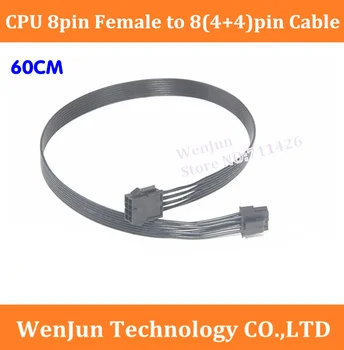 60cm CPU 8pin Power Extension Cable CPU 8Pin Female to (4+4)pin Male demountable connector Adapter Cable 8 Parallel Ribbon
60cm CPU 8pin Power Extension Cable CPU 8Pin Female to (4+4)pin Male demountable connector Adapter Cable 8 Parallel Ribbon