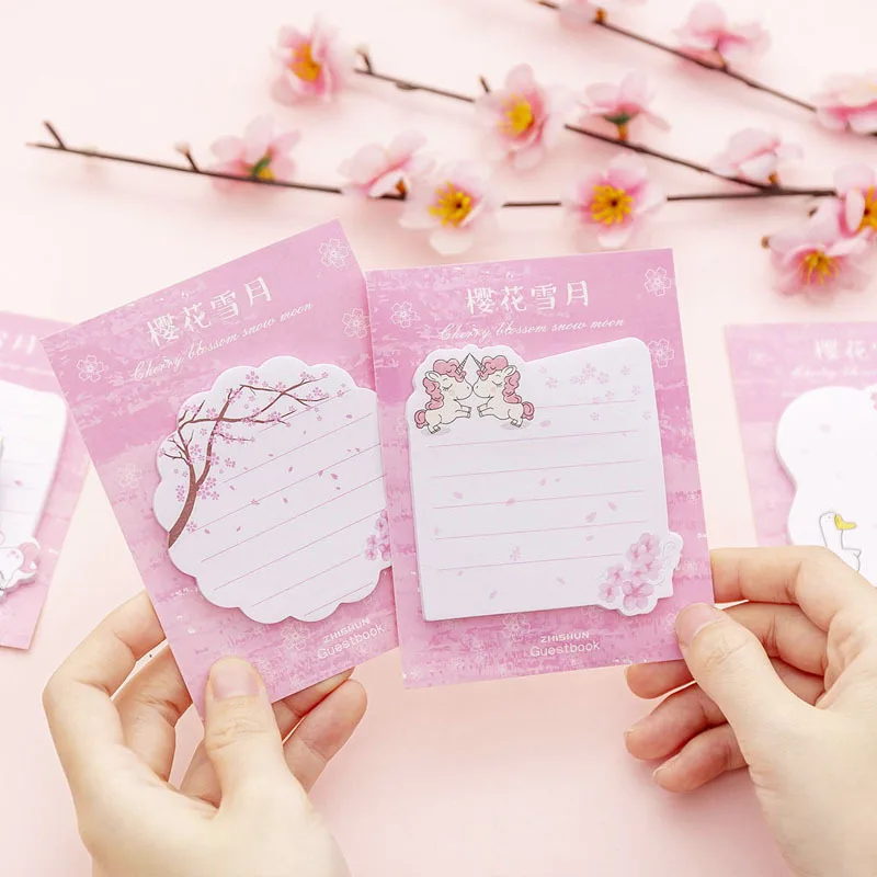 50 set/lot Memo Pads Sticky Notes Cherry blossom snowy month Paper diary Scrapbooking Stickers Office School stationery Notepad
50 set/lot Memo Pads Sticky Notes Cherry blossom snowy month Paper diary Scrapbooking Stickers Office School stationery Notepad