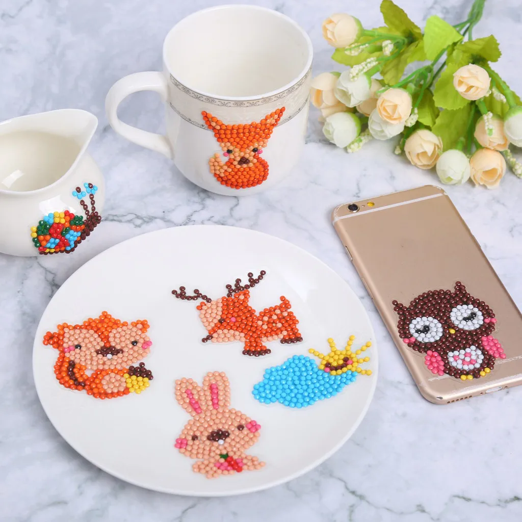 5D DIY Diamond Embroidery Diamond Painting Kits For Kids Cartoon Animals Pattern Home Decor Handmade Gift For Kids NEW Q4
5D DIY Diamond Embroidery Diamond Painting Kits For Kids Cartoon Animals Pattern Home Decor Handmade Gift For Kids NEW Q4