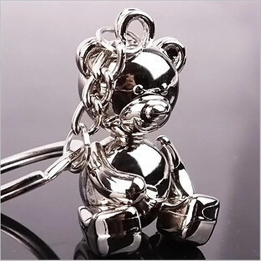2017 New Fashion Men Grils Gifts Teddy Bear Alloy Keychain Key Holder Charm Hanging pendant Car Key Chains Key Ring Women & Men
2017 New Fashion Men Grils Gifts Teddy Bear Alloy Keychain Key Holder Charm Hanging pendant Car Key Chains Key Ring Women & Men
