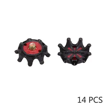 14pcs/lot Golf Spikes Pins Turn Fast Twist Shoe Spikes Durable Replacement Set Ultra Thin Cleats Pins golf shoes Parts
14pcs/lot Golf Spikes Pins Turn Fast Twist Shoe Spikes Durable Replacement Set Ultra Thin Cleats Pins golf shoes Parts