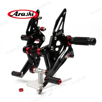 Arashi CNC Adjustable Footrests For KTM 1290 R SUPER DUKE 2014 2015 2016 2017 Foot Pegs For Rider Rear Sets Rearset 14 15 16 17