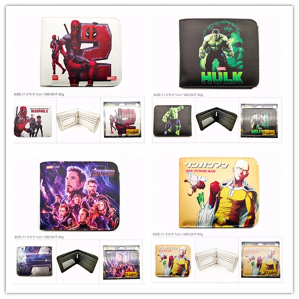 Superhero series Logo Wallet New Money Cards Purse Boys Girls Short PU Leather Wallet Gifts
Superhero series Logo Wallet New Money Cards Purse Boys Girls Short PU Leather Wallet Gifts