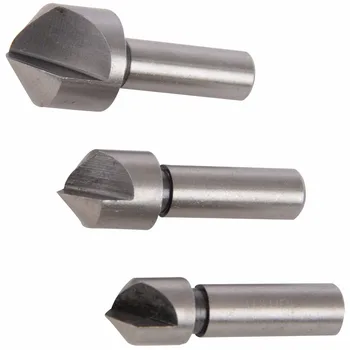 3 pcs 90 degree Countersink wood Drill Bit Set for metal Wood Plastic Chamfering tool bit 10 12+16mm Power Tool Box Diy
3 pcs 90 degree Countersink wood Drill Bit Set for metal Wood Plastic Chamfering tool bit 10 12+16mm Power Tool Box Diy