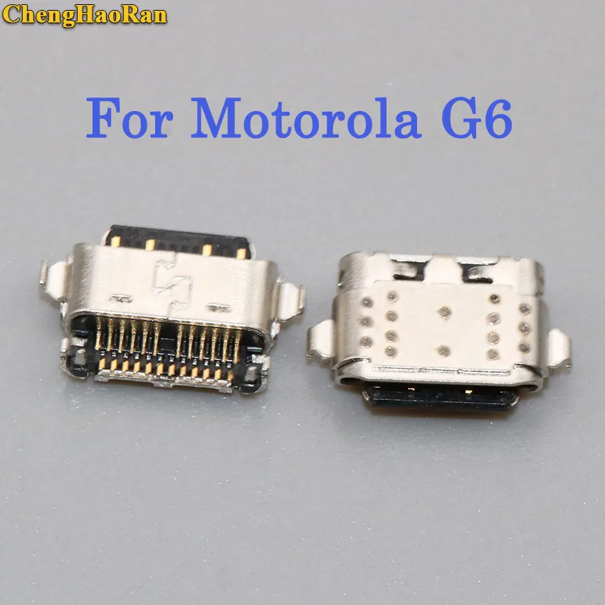 Фото ChengHaoRan 5 шт. 10 микро USB разъем для Motorola Moto G6 зарядный порт мини зарядки питания