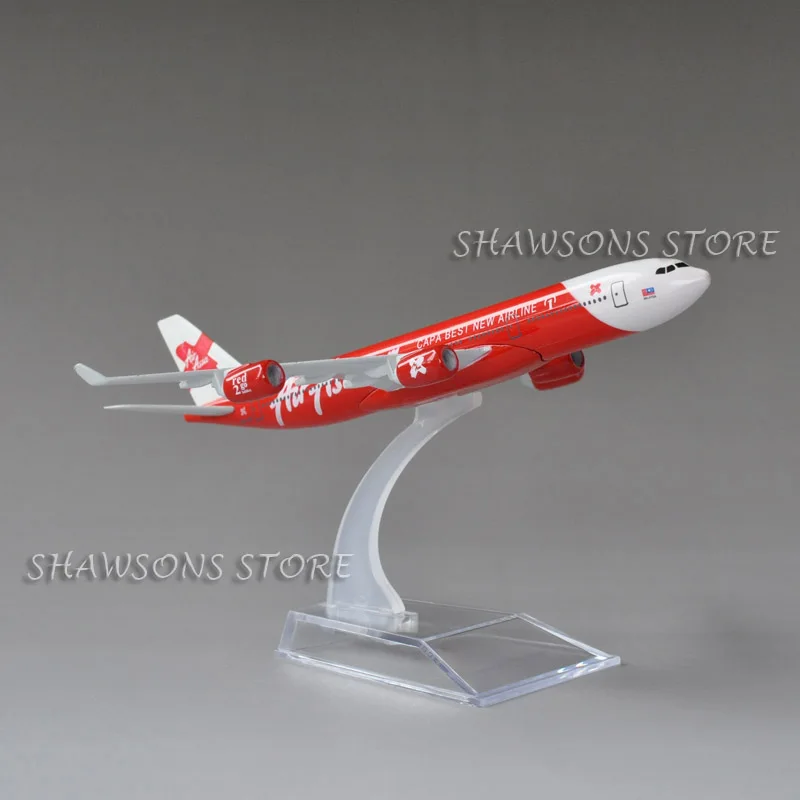 Diecast Metal 1:400 Plane Model Toys Airbus A340-300 Air Asia Airliner 15.5cm Miniature Replica 
Diecast Metal 1:400 Plane Model Toys Airbus A340-300 Air Asia Airliner 15.5cm Miniature Replica