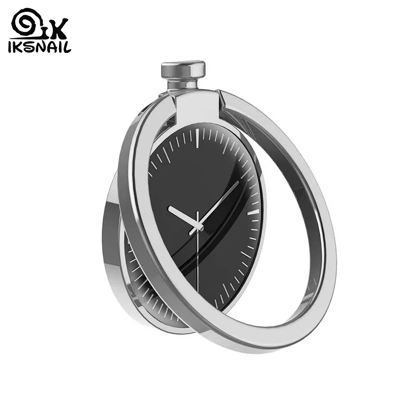 IKSNAIL Clock Phone GPS Finger Ring Holder For iPhone Anti-falling Grip Mount Phone Ring Metal Stands for Magnetic Car Holder
IKSNAIL Clock Phone GPS Finger Ring Holder For iPhone Anti-falling Grip Mount Phone Ring Metal Stands for Magnetic Car Holder