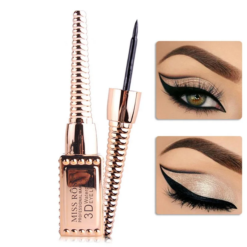 MISS ROSE Eyeliner Pencil Make Up Liquid 3D Waterproof Black Eye Fast Dry Double Ended Eye Liner Makeup Tool beautiful shaped
MISS ROSE Eyeliner Pencil Make Up Liquid 3D Waterproof Black Eye Fast Dry Double Ended Eye Liner Makeup Tool beautiful shaped