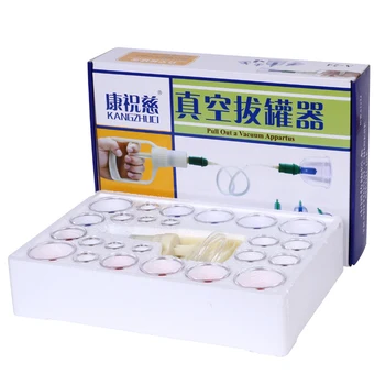 24 Pieces Cans Vacuum Cupping Set Thicker Magnetic Aspirating Cupping cups Acupuncture Massage Suction Cup Chinese Massage Kit
24 Pieces Cans Vacuum Cupping Set Thicker Magnetic Aspirating Cupping cups Acupuncture Massage Suction Cup Chinese Massage Kit