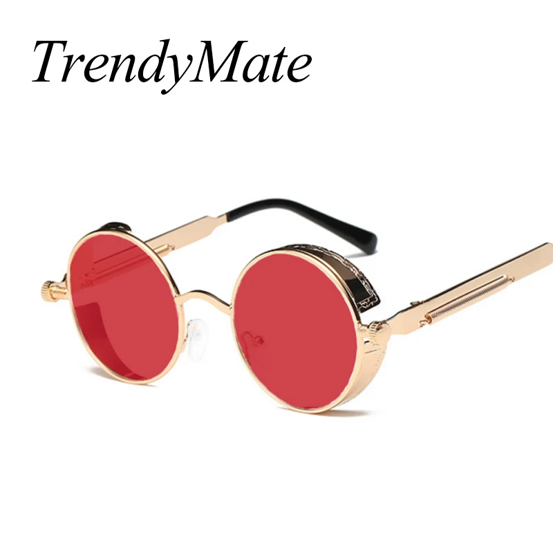 Fashion Vintage Retro Round Steampunk Sunglasses Steam Punk Rock Style Men Women Sun Glasses Brand Oculos De Sol Gafas 543T
Fashion Vintage Retro Round Steampunk Sunglasses Steam Punk Rock Style Men Women Sun Glasses Brand Oculos De Sol Gafas 543T