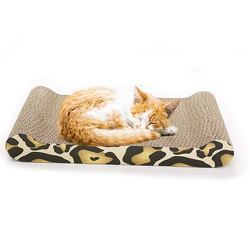 Corrugated Paper Cat Scratcher For Kitten Catnip Leopard Cat Scratching Pad Board Mat Scratcher For Cat Pet Toy Game Accessories
Corrugated Paper Cat Scratcher For Kitten Catnip Leopard Cat Scratching Pad Board Mat Scratcher For Cat Pet Toy Game Accessories