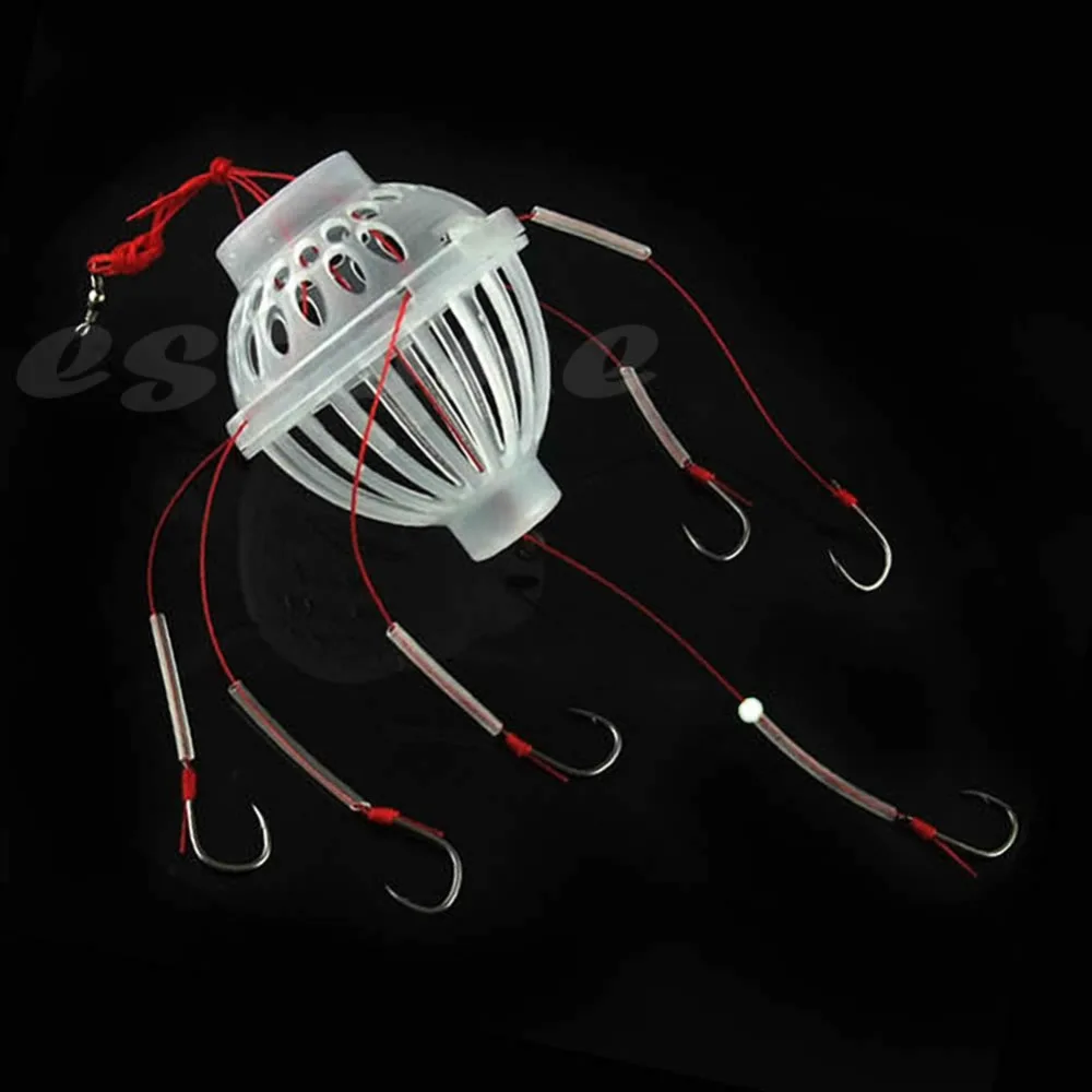 NoEnName_Null High Quality Explosion Hook Useful Fishing Tackle Hook Box Sea Fishing Monster with Six Strong Fishing Hooks
NoEnName_Null High Quality Explosion Hook Useful Fishing Tackle Hook Box Sea Fishing Monster with Six Strong Fishing Hooks