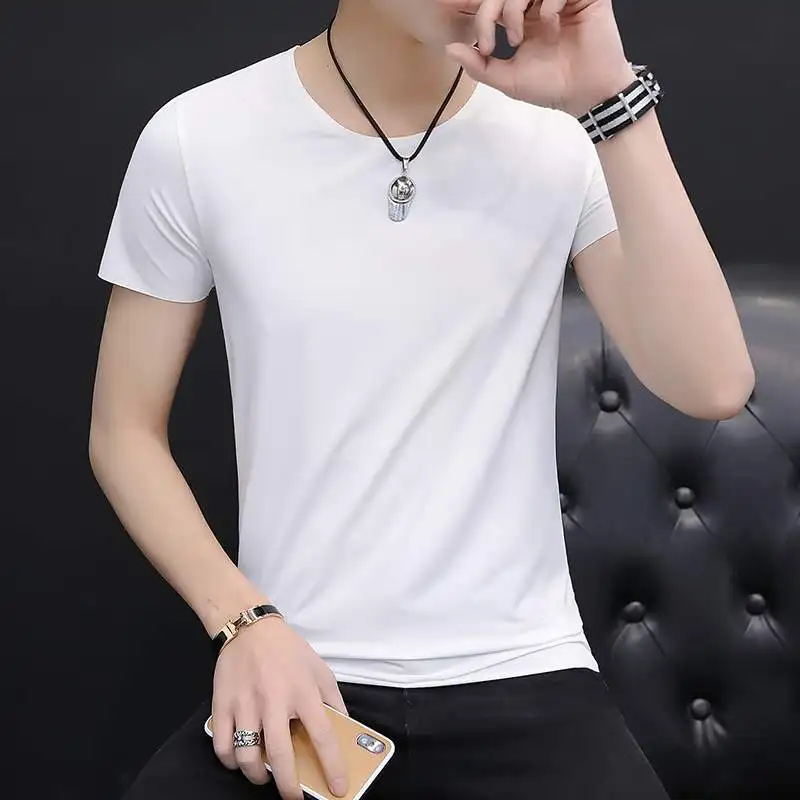 Alharbi Ready Stock 2019 Solid color T Shirt Slim Fit Crew Neck T-shirt Men Short Sleeve
Alharbi Ready Stock 2019 Solid color T Shirt Slim Fit Crew Neck T-shirt Men Short Sleeve