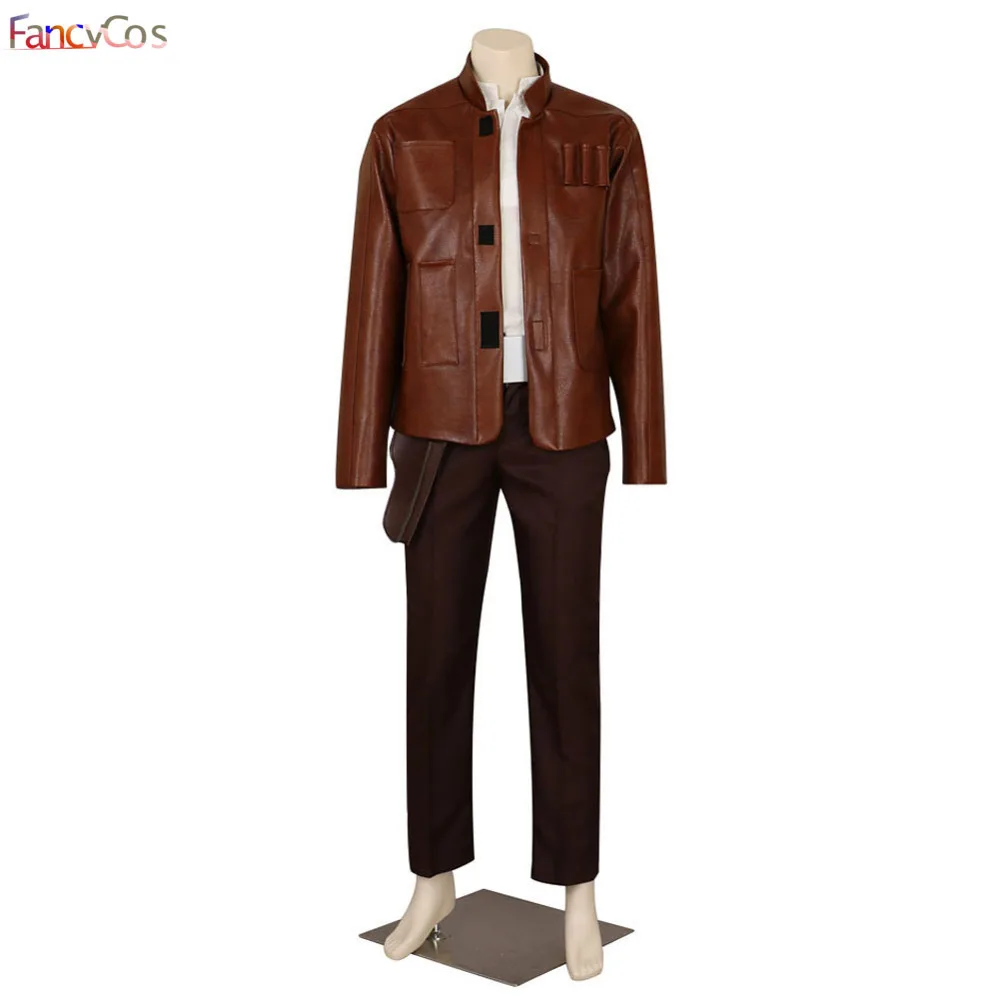 Halloween Star Wars The Force Awakens Han Solo Jacket Cosplay Costume Game Adult Costume Movie High Quality Deluxe
Halloween Star Wars The Force Awakens Han Solo Jacket Cosplay Costume Game Adult Costume Movie High Quality Deluxe