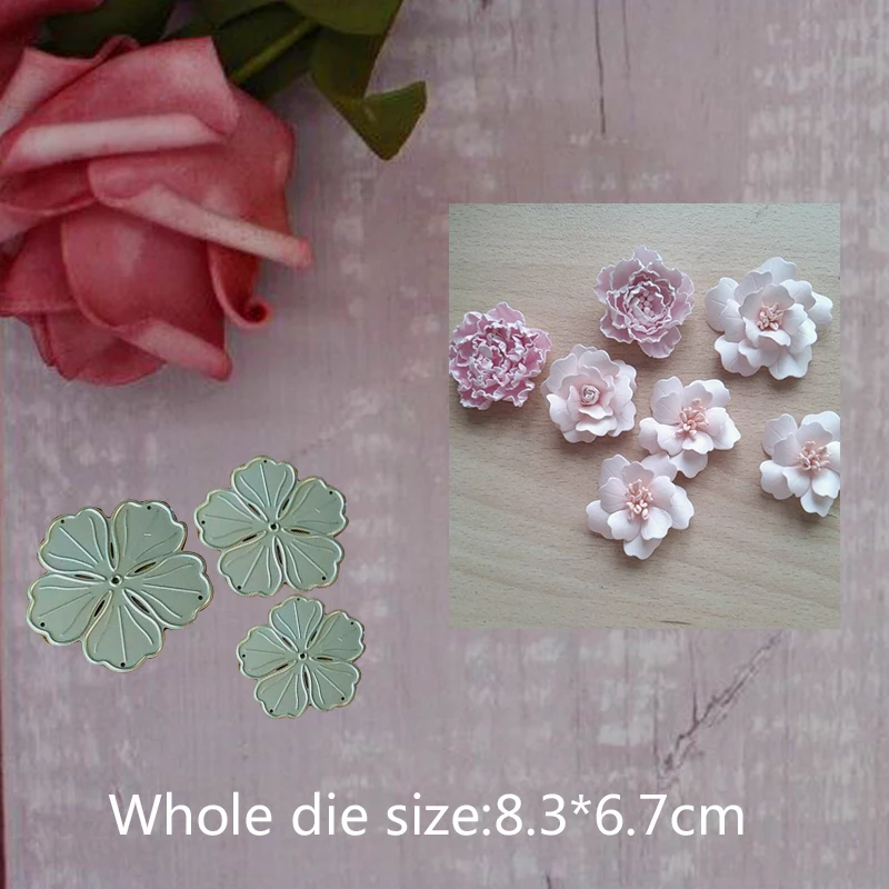 3 flower decoration Metal Steel Cutting Embossing Dies For Scrapbooking paper craft home decoration Craft 8.3*6.7 cm
3 flower decoration Metal Steel Cutting Embossing Dies For Scrapbooking paper craft home decoration Craft 8.3*6.7 cm