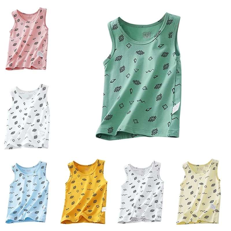 2019 Girls Summer Floral Tanks Tops Girl Underwear Kids Clothes Cotton Baby Undershirt Teenager Singlets Children Underwear 
2019 Girls Summer Floral Tanks Tops Girl Underwear Kids Clothes Cotton Baby Undershirt Teenager Singlets Children Underwear