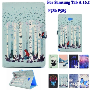 Fashion Pattern Tablet PC Case for Samsung Tab A 10.1 P580 P585 Smart Case Painted Cover Stand Flip Shell coque para capa
Fashion Pattern Tablet PC Case for Samsung Tab A 10.1 P580 P585 Smart Case Painted Cover Stand Flip Shell coque para capa
