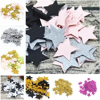 100Pc/Pack Star Glitter Paper Confetti Sequin Christmas Party Table Scatter Decor DIY Supplie 
100Pc/Pack Star Glitter Paper Confetti Sequin Christmas Party Table Scatter Decor DIY Supplie