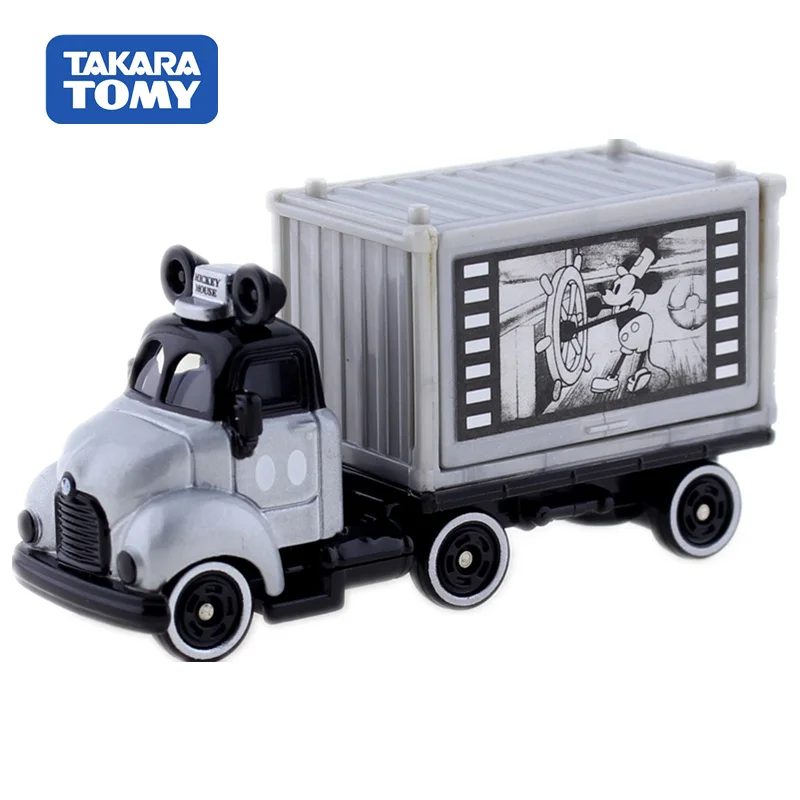 

Tomica Disney Motors Mickey Mouth 90th 1928 Edition Dream Carry Japan Takara Tomy Diecast Metal Model Toy Vehicles Kids Toys