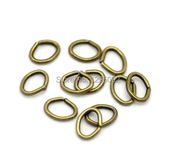 2000Pcs Bronze Tone Oval Open Jump Rings Alloy Charms Jewelry Findings Component Wholesales 5x4mm
2000Pcs Bronze Tone Oval Open Jump Rings Alloy Charms Jewelry Findings Component Wholesales 5x4mm