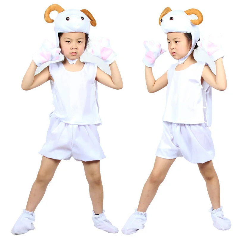 Free shipping,party performance Children cartoon animal sheep goat costume clothes pants gloves hat shoes
Free shipping,party performance Children cartoon animal sheep goat costume clothes pants gloves hat shoes