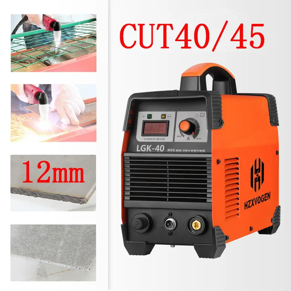 HZXVOGEN Cut40 Cut45 220V Plasma Cutter Mosfet Technology Thickness 12mm Cutting Machine Stainless Steel Carbon Aluminum Cutter
HZXVOGEN Cut40 Cut45 220V Plasma Cutter Mosfet Technology Thickness 12mm Cutting Machine Stainless Steel Carbon Aluminum Cutter