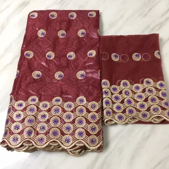 5+2Yards Hot Sale African Bazin Riche Getzner 2018 High Quality Wine Red French Bazin Lace Fabric 2018 For Tulle Sewing Dress
5+2Yards Hot Sale African Bazin Riche Getzner 2018 High Quality Wine Red French Bazin Lace Fabric 2018 For Tulle Sewing Dress