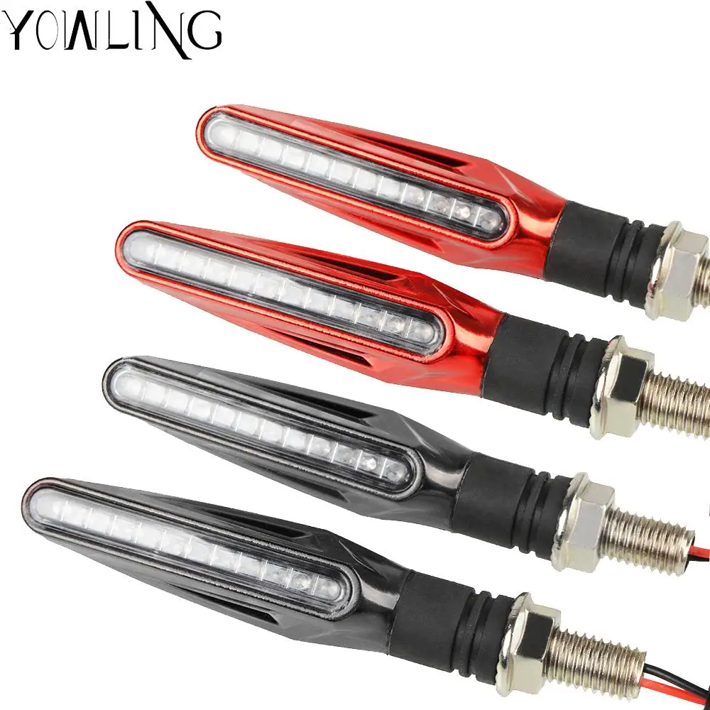 Motorcycle LED Flexible Turn Signal Indicator Amber Light For SUZUKI GSX-S 1000 GSXR GSX-R GSR 600 400 750 GSR750 GSR600 GSR400
Motorcycle LED Flexible Turn Signal Indicator Amber Light For SUZUKI GSX-S 1000 GSXR GSX-R GSR 600 400 750 GSR750 GSR600 GSR400
