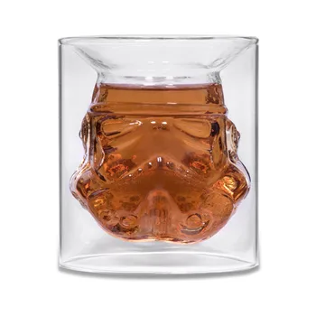 Cool Design Star Wars Stormtrooper Beer Wine Whiskey Water Glass Cup Bottle 150ml Crystal Shot Double Layer Coffee Tea Glass Mug
Cool Design Star Wars Stormtrooper Beer Wine Whiskey Water Glass Cup Bottle 150ml Crystal Shot Double Layer Coffee Tea Glass Mug