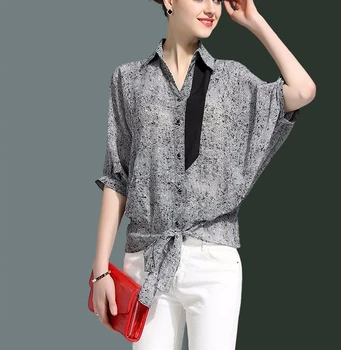 Plus Size 4xl Summer Shirts And Blouses Patchwork Women's Blouse Batwing Sleeve Blusas Mujer De Moda 2019 Korean Clothing
Plus Size 4xl Summer Shirts And Blouses Patchwork Women's Blouse Batwing Sleeve Blusas Mujer De Moda 2019 Korean Clothing