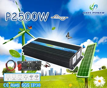 Factory sell CE&RoHS&SGS&GMC , DC12v/24v/48v AC100v-120v/220v-240v 2500w/2.5kw pure sine wave solar inverter
Factory sell CE&RoHS&SGS&GMC , DC12v/24v/48v AC100v-120v/220v-240v 2500w/2.5kw pure sine wave solar inverter