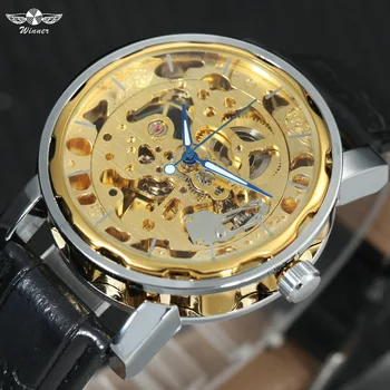 Fashion Watches For Men WINNER Brand Automatic Mechanical Wrist Watches Luminous Hands Transparent Case Montre Homme +GIFT BOX
Fashion Watches For Men WINNER Brand Automatic Mechanical Wrist Watches Luminous Hands Transparent Case Montre Homme +GIFT BOX