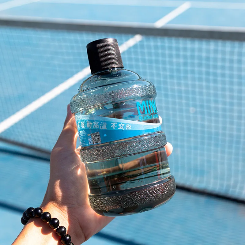 Creative Mineral Water Bottle Mini-bucket Plastic Cup Summer Female Student Portable Large Capacity Water Bottle Leakage-proof
Creative Mineral Water Bottle Mini-bucket Plastic Cup Summer Female Student Portable Large Capacity Water Bottle Leakage-proof