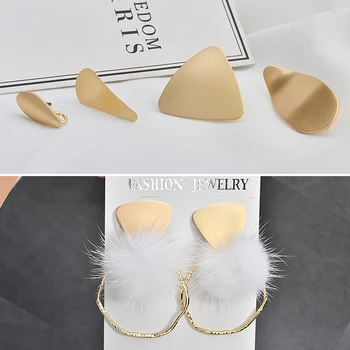 Dummy gold irregular water drop earrings accessories diy Europe and the United States cold wind earrings jewelry material 
Dummy gold irregular water drop earrings accessories diy Europe and the United States cold wind earrings jewelry material