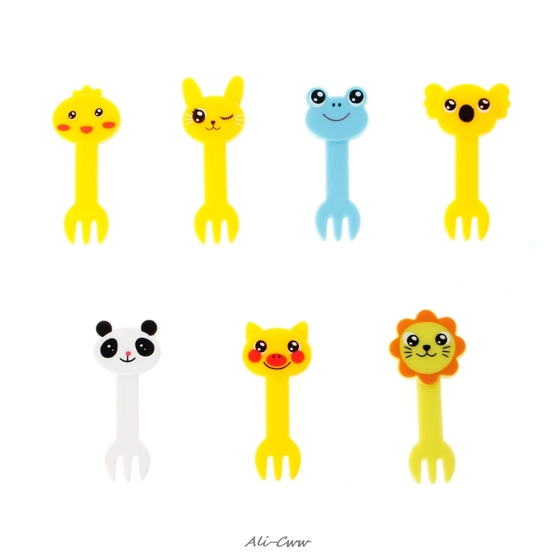 Kids Safe Farm Cartoon Animal Fruit Fork Set Plastic Cute Toothpick Tableware Food Picks
Kids Safe Farm Cartoon Animal Fruit Fork Set Plastic Cute Toothpick Tableware Food Picks